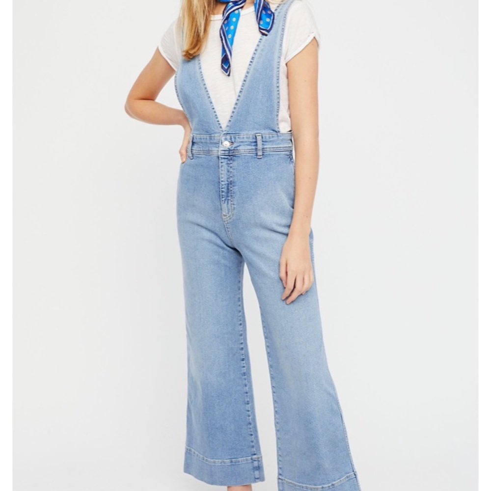 Free people a line overalls